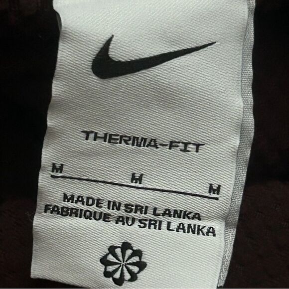 Nike Thermafit Sphere Element Running 1/2 Zip Jacket Burgundy Men’s M FZ1115-652 - Picture 5 of 8